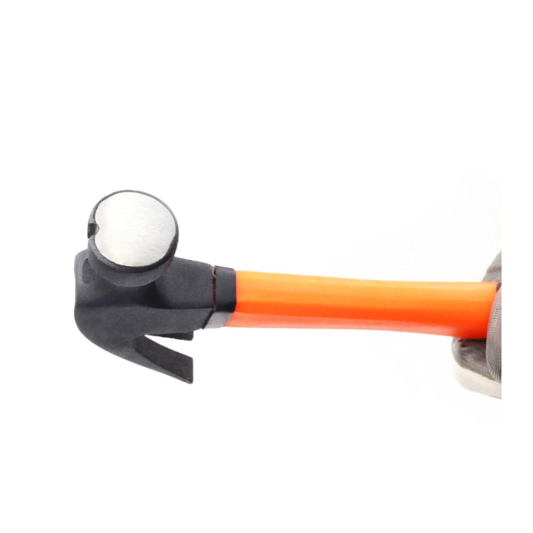 20oz Claw Hammer Lightweight Fiberglass Smooth Face Nail Puller - Striking Tools
