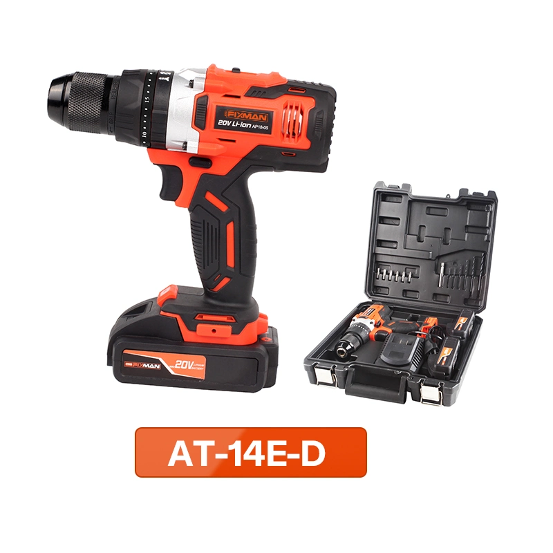 High Torque Cordless Impact Power Drill Power Tool